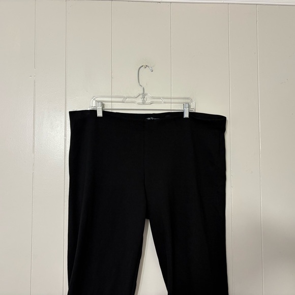 Eileen Fisher Black Pull-On Pants Size XL — Classic Comfort & Effortless Style - Picture 2 of 9